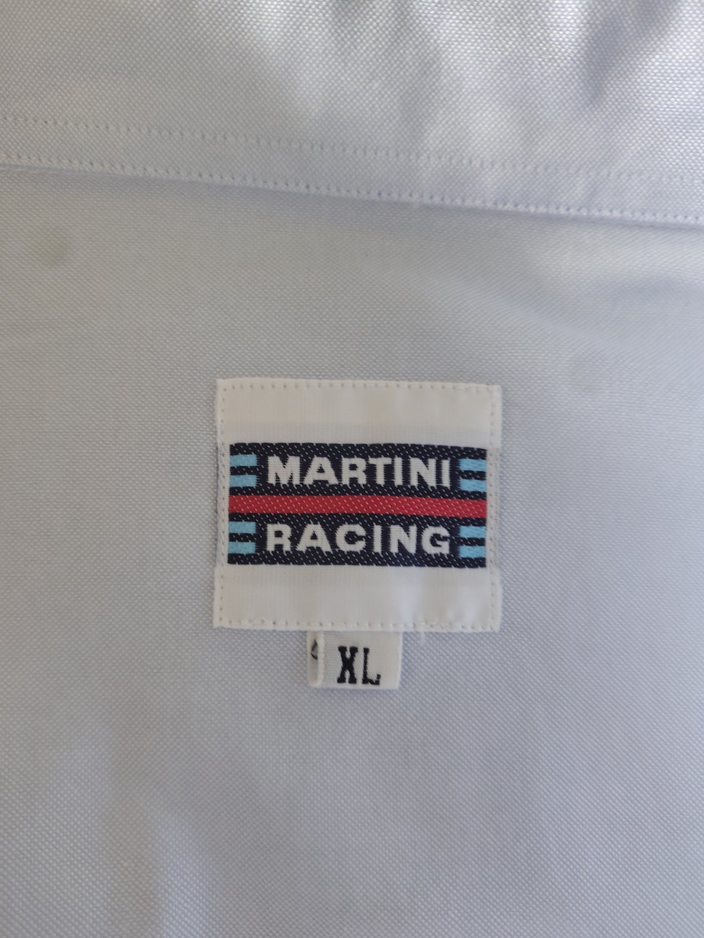 Official Ford World Rally Team Shirt blue Martini Racing Motorsport McRae M-Sport WRC Colin McRae Carlos Sainz Cosworth circa 2001