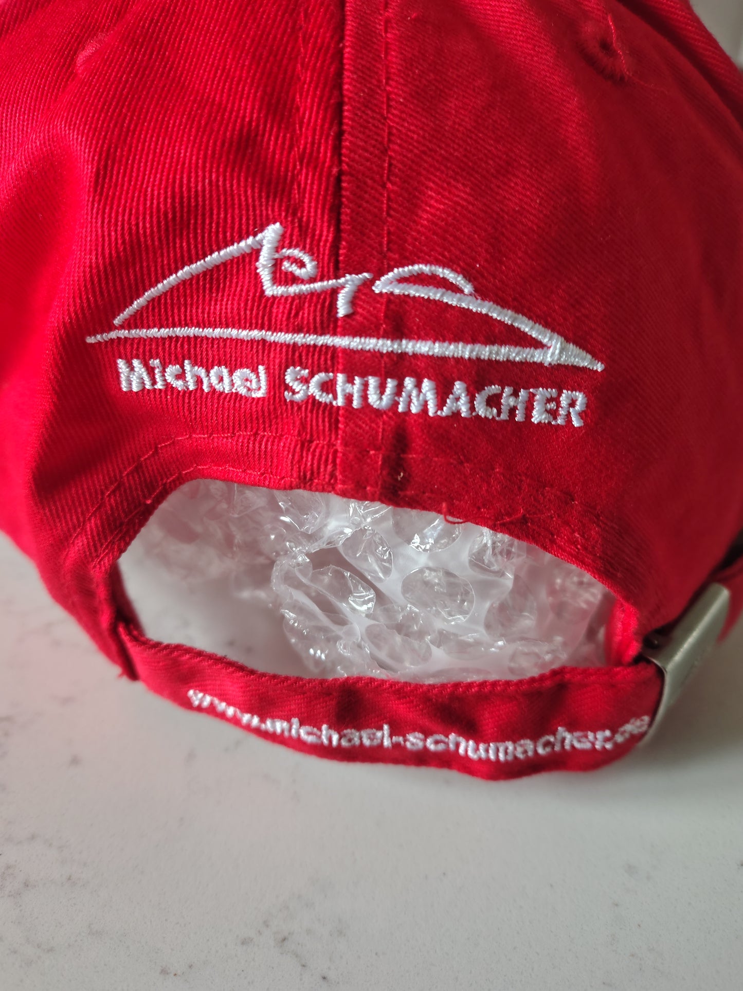Official Michael Schumacher F1 Ferrari cap hat PPM Dekra world champion