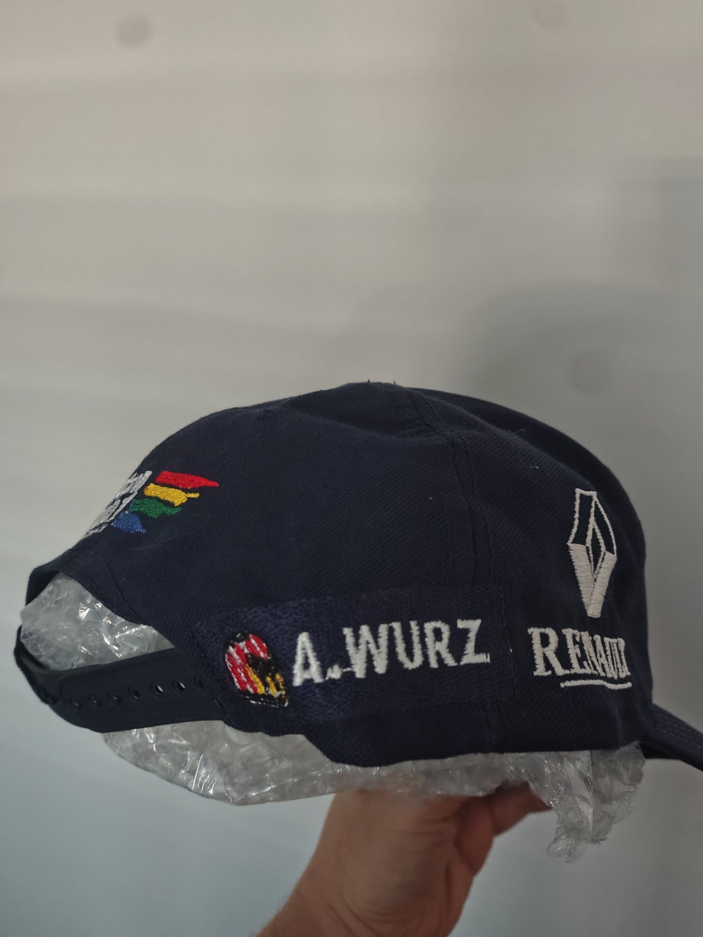 Benetton Alexander Wurz F1 Grand Prix cap hat Renault Mild Seven