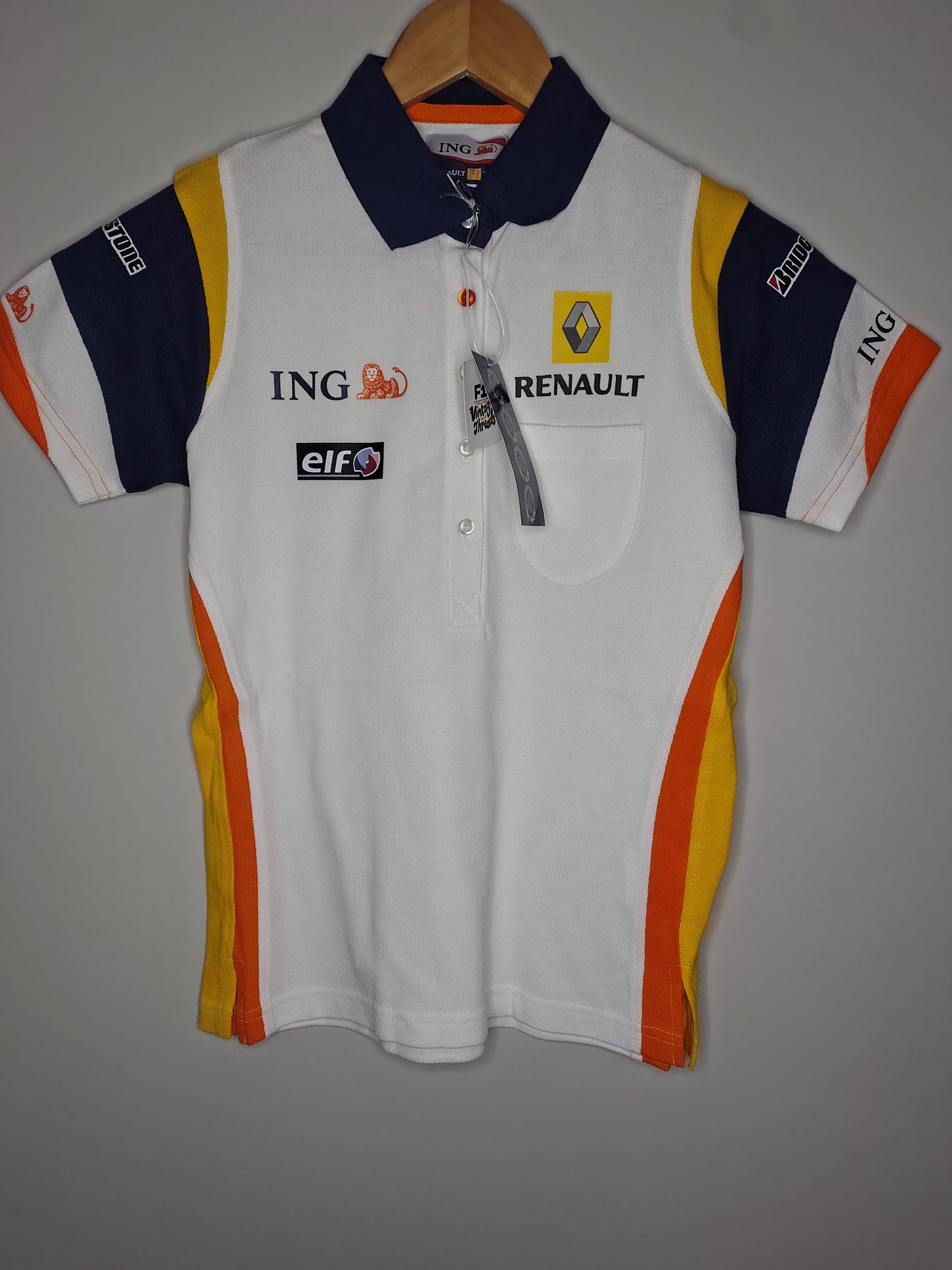 Official ladies ING Renault polo t-shirt