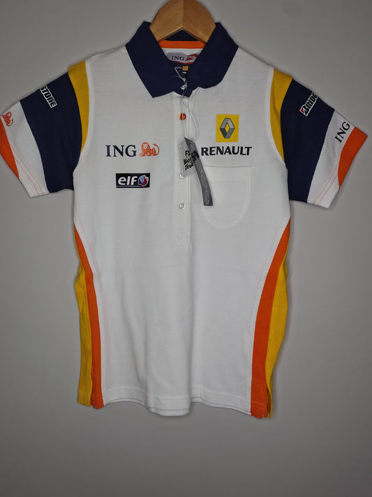 Official ladies ING Renault polo t-shirt