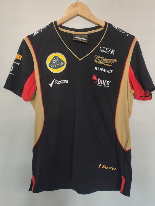 Official Lotus Kimi Raikkonen ladies baby tee top t-shirt medium formula one F1 grand prix