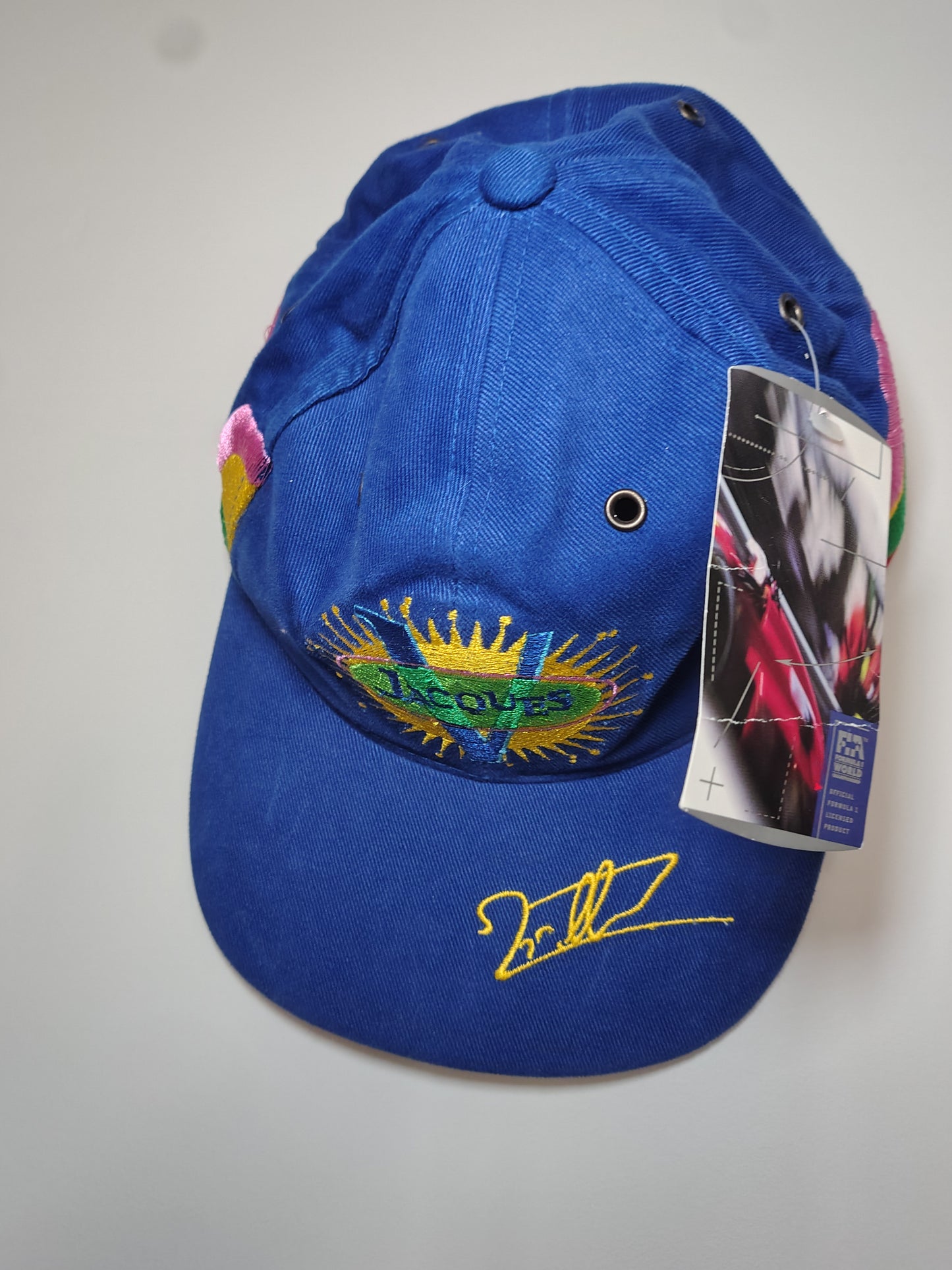 Official Jacques Villeneuve cap hat BNWT