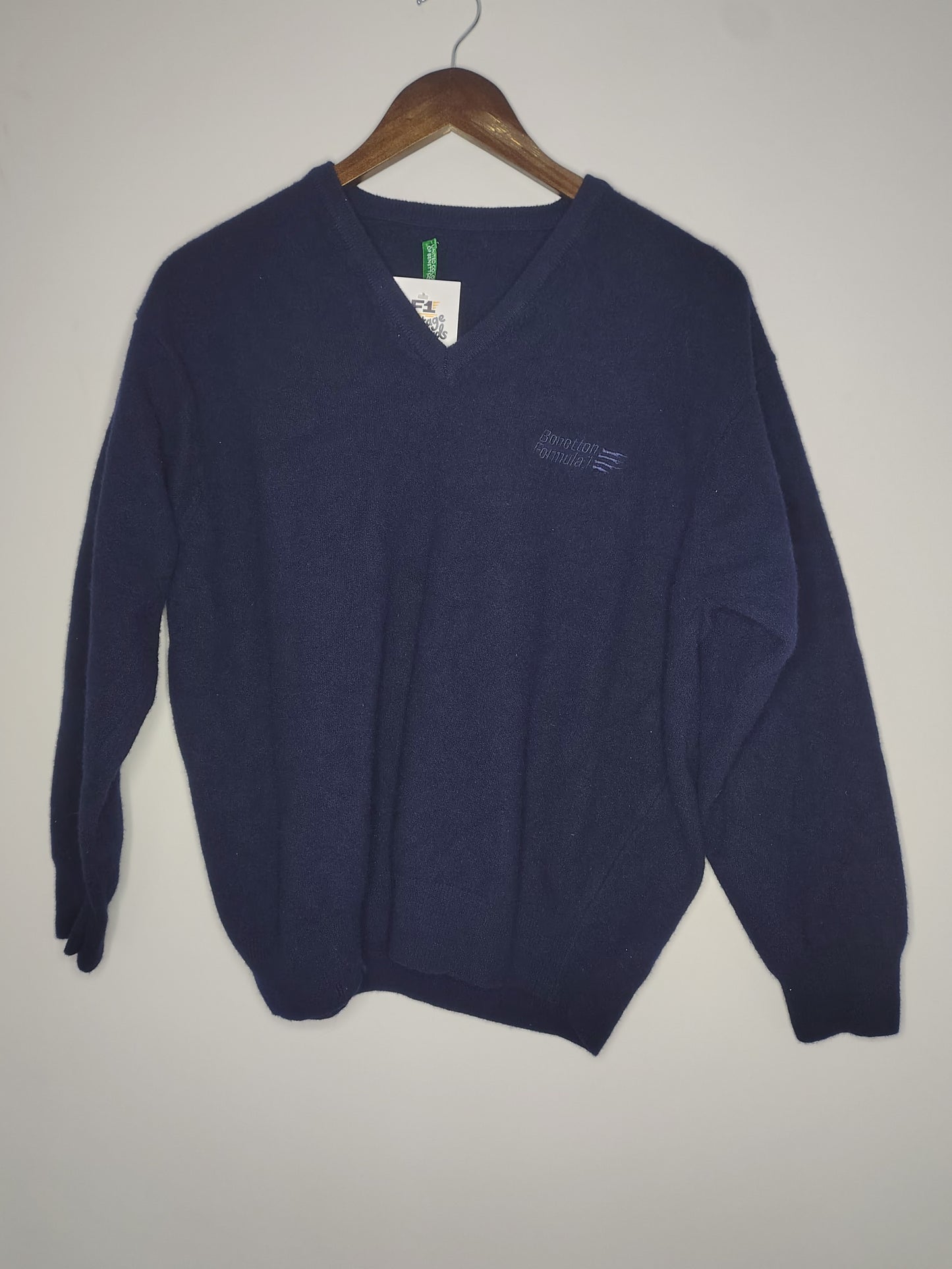 2000 Benetton Formula F1 team ladies wool sweater official