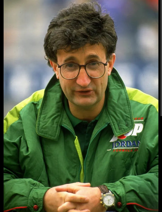 1991 Team 7up Jordan grand Prix formula 1 F1 grid jacket 191 Eddie Ireland Ford vintage rare