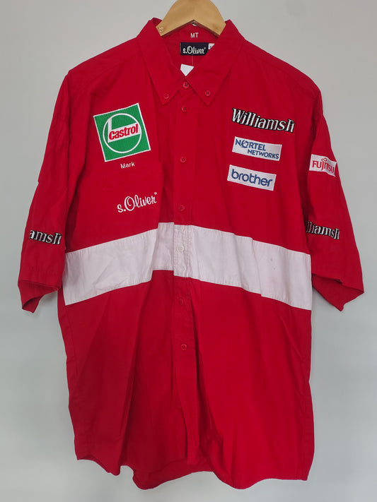 1999 Williams team issue mechanic shirt FW21 F1 formula one grand prix