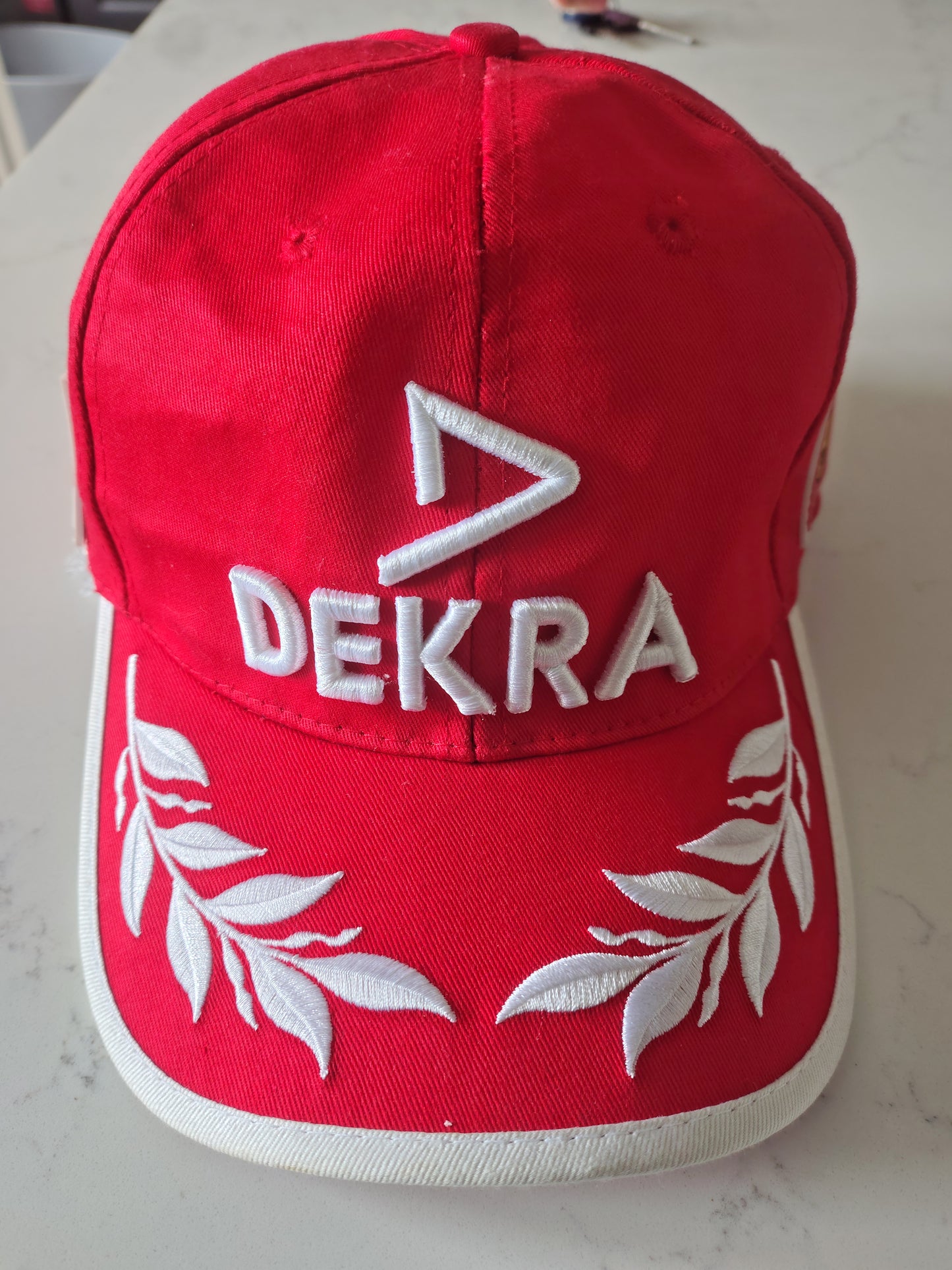 Official Michael Schumacher F1 Ferrari cap hat PPM Dekra world champion