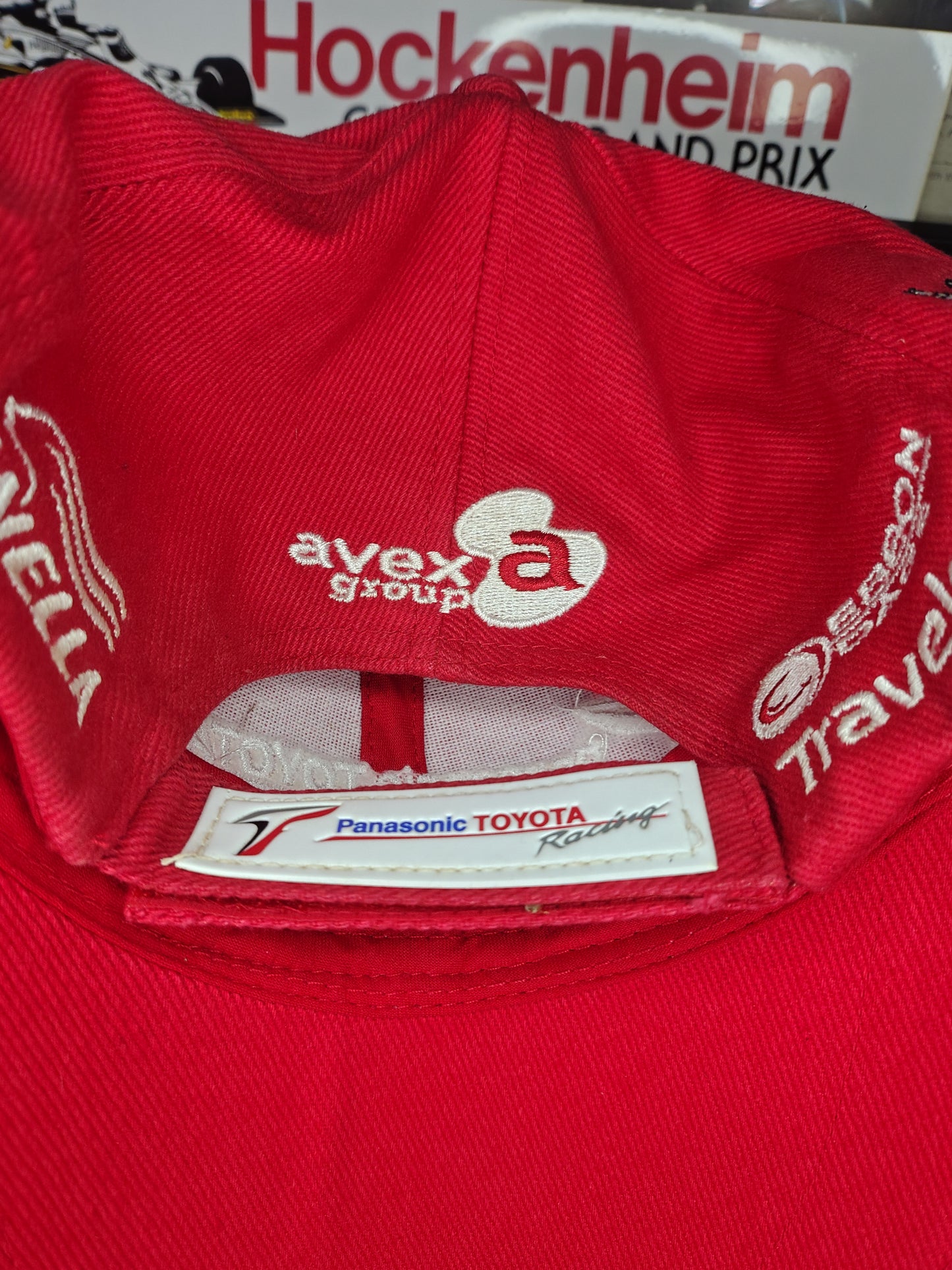 Official Panasonic Toyota Racing team F1 cap vintage F1
