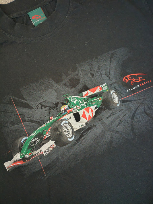 2003 Jaguar racing R4 F1 t-shirt official Mark Webber Antonio Pizzonia era