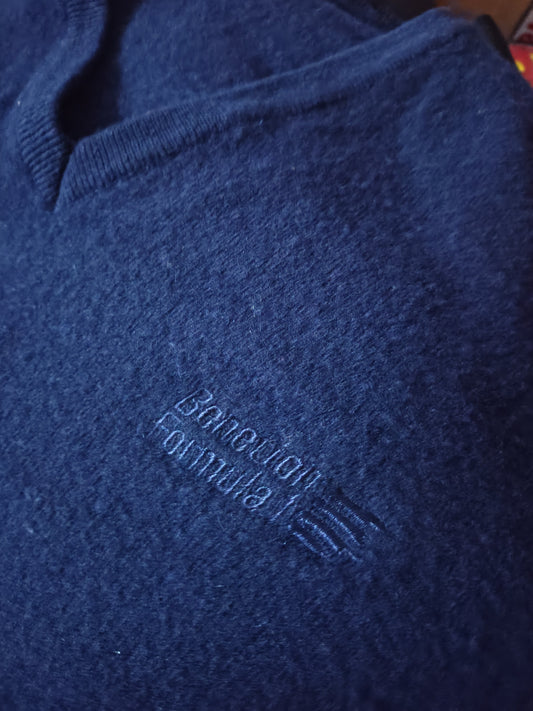 2000 Benetton Formula F1 team ladies wool sweater official