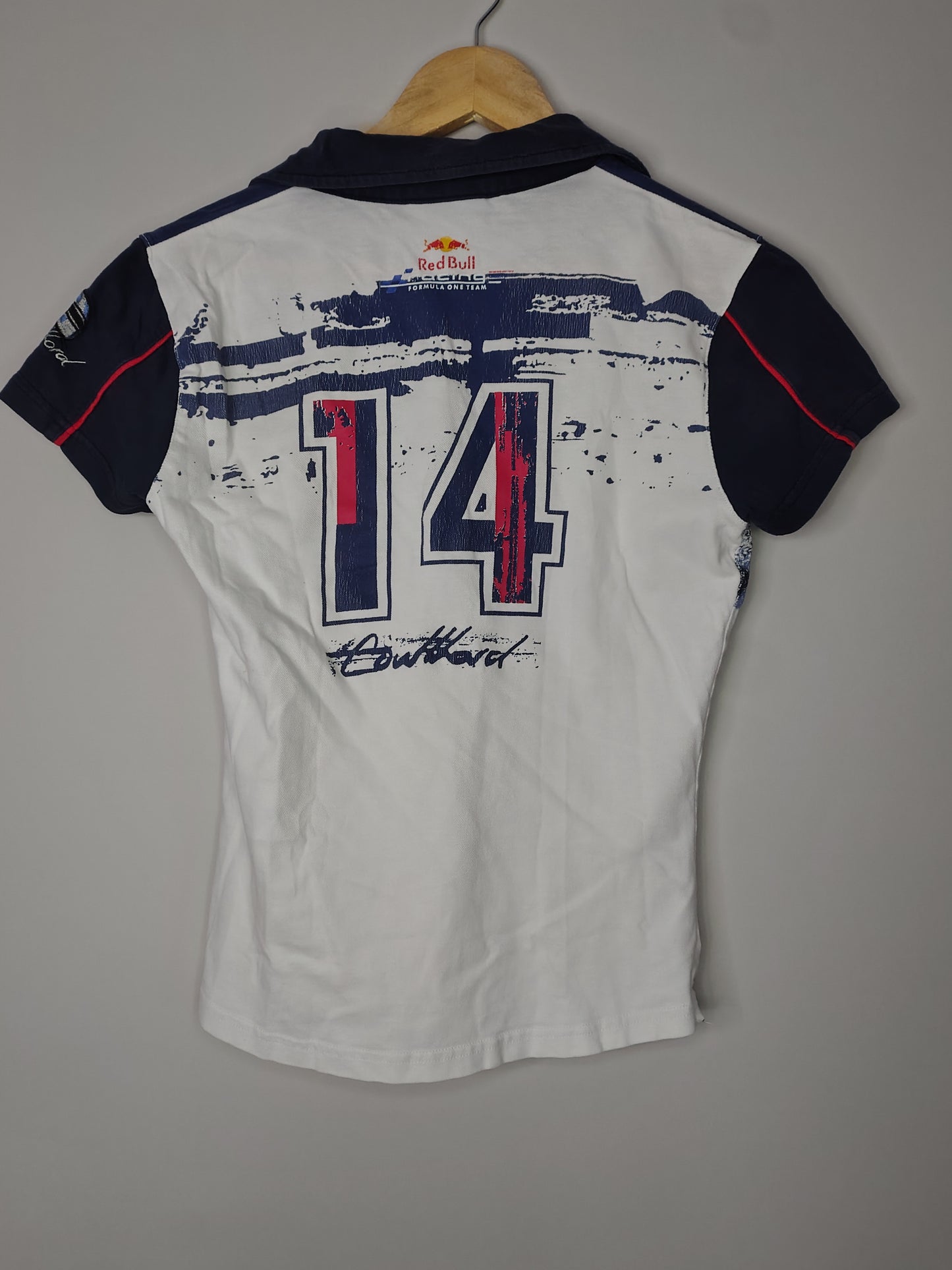 2006 Red Bull racing RB2 David Coulthard ladies top t-shirt official